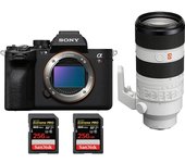 Alpha 7R V + FE 70-200mm f/2.8 GM OSS II + 2 SanDisk 256GB Extreme PRO UHS-II SDXC 300 MB/s + PDF MC