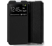 Funda Libro Soporte con Ventana para Realme C21Y / C25Y Color Negra