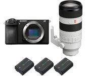 A6700 + FE 70-200mm f/2.8 GM OSS II + 3 NP-FZ100 + PDF MCZ DIRECT '20 TÉCNICAS PARA MEJORAR SUS FOTO