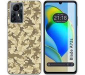 Funda Silicona Zte Blade A72s Sand Camuflaje