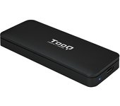TooQ TQE-2280B caja para disco duro externo Caja externa para unidad de estado sólido (SSD) Negro M.