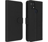 Funda Oppo A15 Libro Billetera F. Soporte – Negro