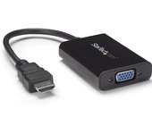 StarTech.com Cable Adaptador Externo Conversor de Vídeo y Audio HDMI a VGA - 1920x1200