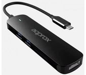 Approx APPC45 base para portátil y replicador de puertos USB Tipo C Negro
