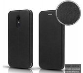 Funda Libro Soporte Magnética Elegance Negra para Lg K50S