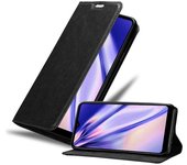 Funda Libro para LG K50s en NEGRO ANTRACITA - Cubierta Proteccion con Cierre Magnetico, Tarjetero y Funcion de Suporte - Etui Case Cover Carcasa