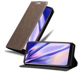 Funda Libro para LG K50 en MARRoN CAFe - Cubierta Proteccion con Cierre Magnetico, Tarjetero y Funcion de Suporte - Etui Case Cover Carcasa