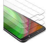3x Pelicula Protectora para Motorola MOTO E5 PLAY en TRANSPARENCIA ELEVADA - Paquete de 3 Vidrio Templado (Tempered) Cristal Antibalas Compatible 3D con Dureza 9H