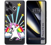Funda Silicona Xiaomi Poco F6 5G Unicornio