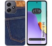 Funda Silicona Xiaomi Redmi 12 5G Vaquero