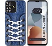 Funda Silicona Zte Blade V50 Design 4G Zapatillas 01