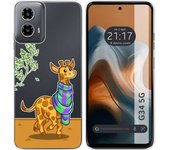 Funda Silicona Motorola Moto G34 5G Jirafa