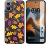 Funda Silicona Motorola Moto G34 5G Otoño
