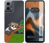 Funda Silicona Motorola Moto G34 5G Panda