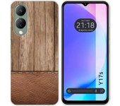Funda Silicona Vivo Y17s Madera 09