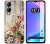 Funda Silicona Vivo Y17s Madera 08
