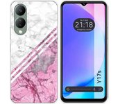Funda Silicona Vivo Y17s Mármol 03