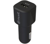 Muvit MCPAK0014 cargador de dispositivo móvil Negro Auto