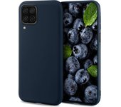 Lifestyle. Funda para Huawei P40 Lite, Azul Marino - Cover Carcasa de Silicona Líquida con Acabado M