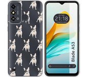 Funda Silicona Zte Blade A53 Perros 12