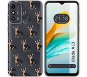 Funda Silicona Zte Blade A53 Perros 11