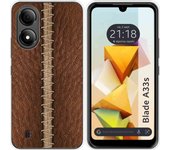 Funda Silicona Zte Blade A33s Cuero 01