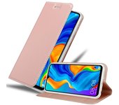 Funda Libro para Huawei P30 LITE en CLASSY ORO ROSA - Cubierta Proteccion con Cierre Magnetico, Tarjetero y Funcion de Suporte - Etui Case Cover Carcasa