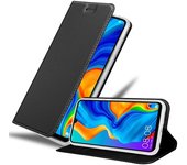 Funda Libro para Huawei P30 LITE en CLASSY NEGRO - Cubierta Proteccion con Cierre Magnetico, Tarjetero y Funcion de Suporte - Etui Case Cover Carcasa