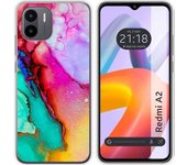 Funda Silicona Xiaomi Redmi A2 Mármol 15