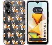 Funda Silicona Zte Blade A33s Perros 08