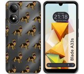 Funda Silicona Zte Blade A33s Perros 09