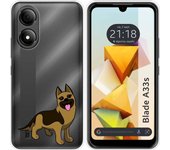 Funda Silicona Zte Blade A33s Perros 03