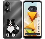 Funda Silicona Zte Blade A33s Perros 01