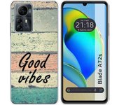 Funda Silicona Zte Blade A72s Madera 01