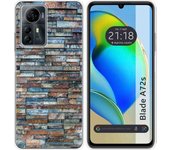 Funda Silicona Zte Blade A72s Ladrillo 05