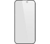 Cristal Irrompible para iPhone 15 y 15 Pro Anti-espía Garantía Force Glass Negro