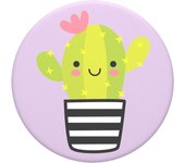 PopSockets Cactus Pal Teléfono móvil/smartphone Negro, Verde, Lavanda, Rosa, Blanco