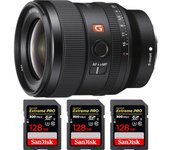 FE 24mm f/1.4 GM + 3 SanDisk 128GB Extreme PRO UHS-II SDXC 300 MB/s + PDF  pulgadas pulgadas20 TÉCNICAS PARA MEJORAR