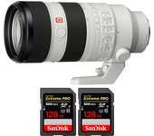 FE 70-200mm f/2.8 GM OSS + 2 SanDisk 128GB Extreme PRO UHS-II SDXC 300 MB/s + PDF  pulgadas pulgadas20 TÉCNICAS PARA
