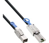 Cable mini sas hd externo inline sff-8644 a sff-8088 6gb/s 1m