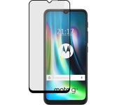 Protector Cristal Templado Completo 5D Full Glue Negro para Motorola Moto G9 Play / E7 Plus Vidrio