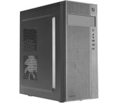 2FERROX Caja PC USB 3.0 Acero ATX Semitorre 2 Ventiladores Negro