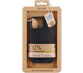 muvit for change funda recycletek compatible con Apple iPhone 13 Mini negra