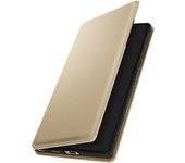 Funda Tarjetero Samsung Galaxy S24 Ultra Doble Lengüeta Función Dorado