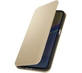 Funda Tarjetero Samsung Galaxy A15 5G Doble Lengüeta Función Dorado
