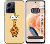 Funda Silicona Xiaomi Redmi Note 12 4G Jirafa