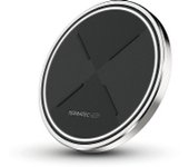 Terratec ChargeAIR dot! Smartphone Negro, Plata CC Cargador inalámbrico Carga rápida Interior