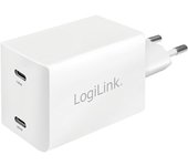 LogiLink PA0231 cargador de dispositivo móvil Universal Blanco Corriente alterna Interior