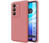 Funda Silicona Líquida Ultra Suave Vivo V40 SE 5G Rosa