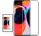 Kit 2 Película de vidrio templado 5D Cubierta completa para Xiaomi Mi 10 Pro - Curvado